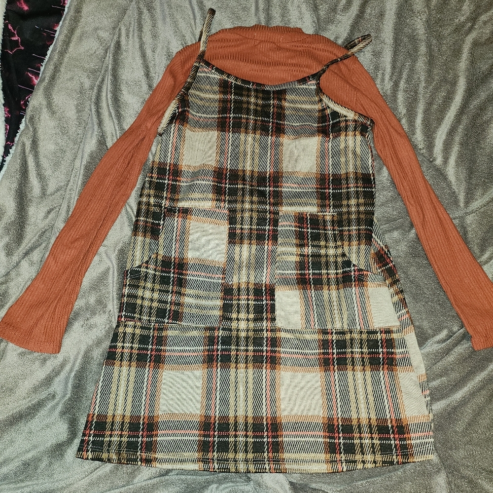 Girls size 8, 2 pice ,fall dress